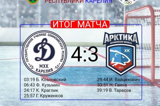 Главная — Обыгрываем «Арктику» в стартовой встрече турнира «Кубок Главы Республики Карелия» — фото